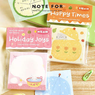 Little Stationery | Giấy Ghi Chú NoteFor Happy Times - Tệp 100 Tờ