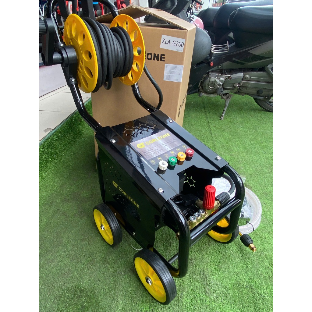 máy rửa xe g200 corleone bét rời công nghiệp có rulo bánh xe tiện lợi xịt rong rêu chuồn trại | BigBuy360 - bigbuy360.vn