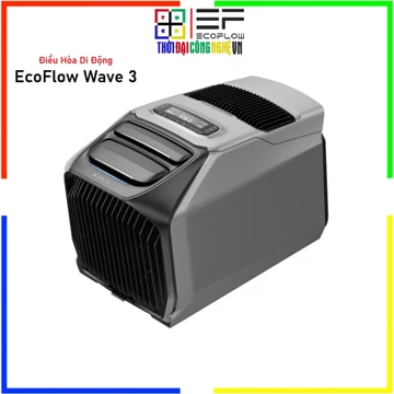 Điều Hòa Di Động EcoFlow Wave 3 - Bảo Hành 2 Năm Chính Hãng - Máy Lạnh Mini Cắm Trại