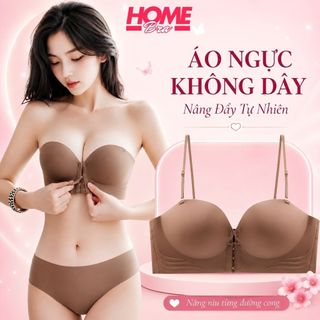 [Hỏa Tốc] Áo ngực nữ không dây thiết kế đai chống trượt- Áo lót nâng ngực sexy đai bản to A806