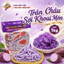 Trân Châu Sợi Khoai Môn Long Phú Gói 1KG - Chè Bánh Lọt, Topping Trà Sữa, Trà Trái Cây [THÙNG 20KG]