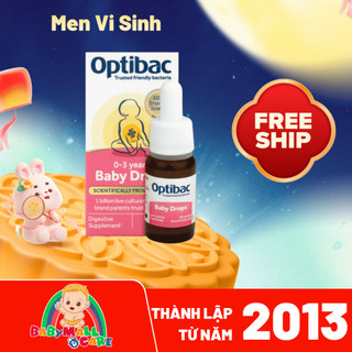 Men Vi Sinh Optibac Baby Drops Dạng Giọt Cho Trẻ Sơ Sinh 0M+ 30 Lần Dùng | Babymall & Care