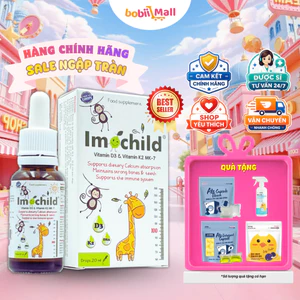 Vitamin D3 K2 Imochild 20ml Hỗ Trợ Bé Phát Triển Chiều Cao Và Đề Kháng
