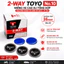 Miếng vá săm lốp loại nhỏ TOYO 2way 10#, kích thước 35mm, hộp 50 miếng, thích hợp cho lốp xe máy