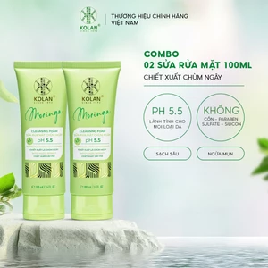 Combo 2 Sữa Rửa Mặt Chùm Ngây 100ml - KOLAN