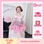 Đồ bộ nữ đồ mặc nhà,đồ ngủ tiểu thư, đồ đùi dễ thương, đồ xinh lụa Latin họa tiết cute hottrend[18].