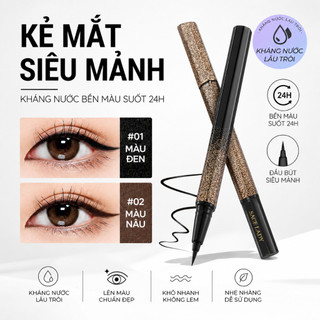 [Mua 1 Tặng 1] Bút Kẻ Mắt Nước Siêu Mảnh 0.7g - Chống Nước, Không Lem, Nhanh Khô, Bền Màu 24H