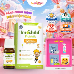 Men Vi Sinh Imochild Probiotic Cải Thiện Hệ Vi Sinh Đường Ruột Cho Bé Hộp 10ml