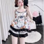 Đồ bộ nữ đồ mặc nhà,đồ ngủ tiểu thư, đồ đùi dễ thương, đồ xinh lụa Latin họa tiết cute hottrend[18].