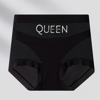 Combo 5/10 Quần Lót Nữ Cạp Cao Queen Chất Lụa Băng Phối Lưới Thoáng Mát, Đáy Tơ Dâu Tằm