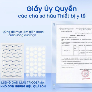 Miếng dán mụn Ngày và Đêm18/36 Miếng Trioderma Chính Hãng