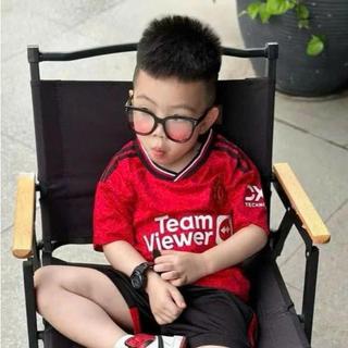 [CÓ IN TÊN] Bộ áo bóng đá trẻ em MU ĐỎ , đủ size cho bé 8-78kg, chất thun lạnh thoáng mát Top Kid