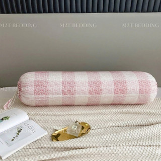 Vỏ gối ôm Lụa Thái M2T BEDDING cùng màu với ga giường của bộ chăn ga gối Kích Thước 70x100cm