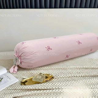 Vỏ gối ôm Lụa Thái M2T BEDDING cùng màu với ga giường của bộ chăn ga gối Kích Thước 70x100cm