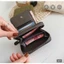 Bóp Tiền Nữ Mini Khóa Kéo Quanh Dáng Vuông Chần Ô Trám - Ví Da Cầm Tay Nhỏ Gọn Tiện Lợi Đi Chơi Đi Học Cho Bạn Gái