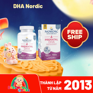 DHA Nordic Naturals Prenatal Cho Bà Bầu Phát Triển Thai Nhi 90 Viên | Babymall & Care