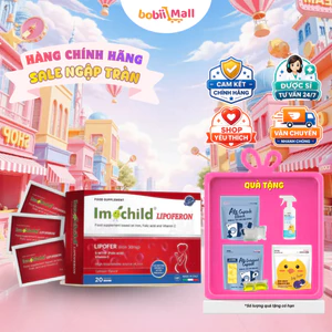 Sắt Bầu IMOCHILD LIPOFERON Bổ Sung Vị Chanh Cho Mẹ Bầu Thiếu Sắt