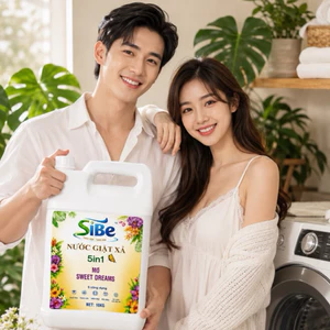 Nước giặt SiBE 5in1 sạch hơn thơm hơn hàng chính hãng công ty