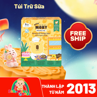 Túi Trữ Sữa Moby Babymall & Care 150ml/240ml (Hộp 24 Túi) Thái Lan
