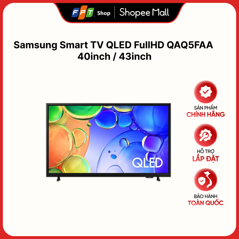 Samsung Smart TV QLED FullHD QAQ5FAA 40inch / 43inch