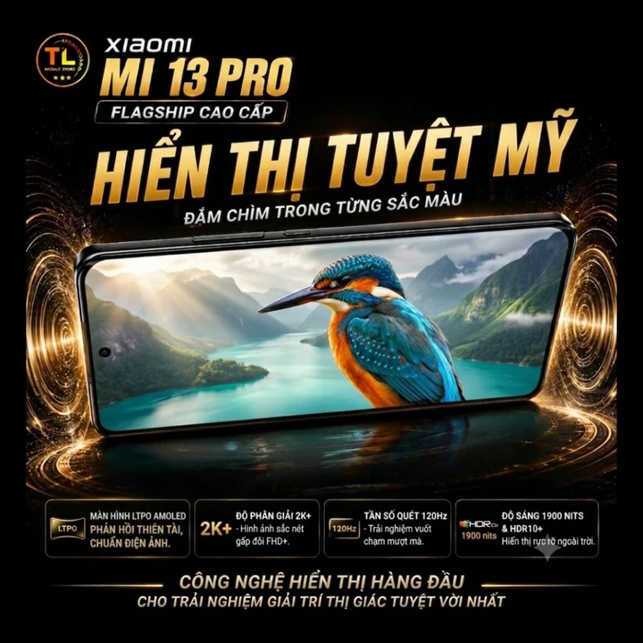 Điện Thoại Xiaomi - Mi 13 Pro 8/128G Like New - ROM quốc tế