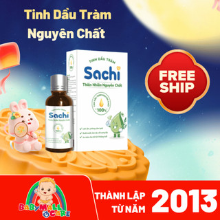 Tinh Dầu Tràm Nguyên Chất Sachi 30ml An Toàn Cho Bé & Gia Đình | Babymall & Care