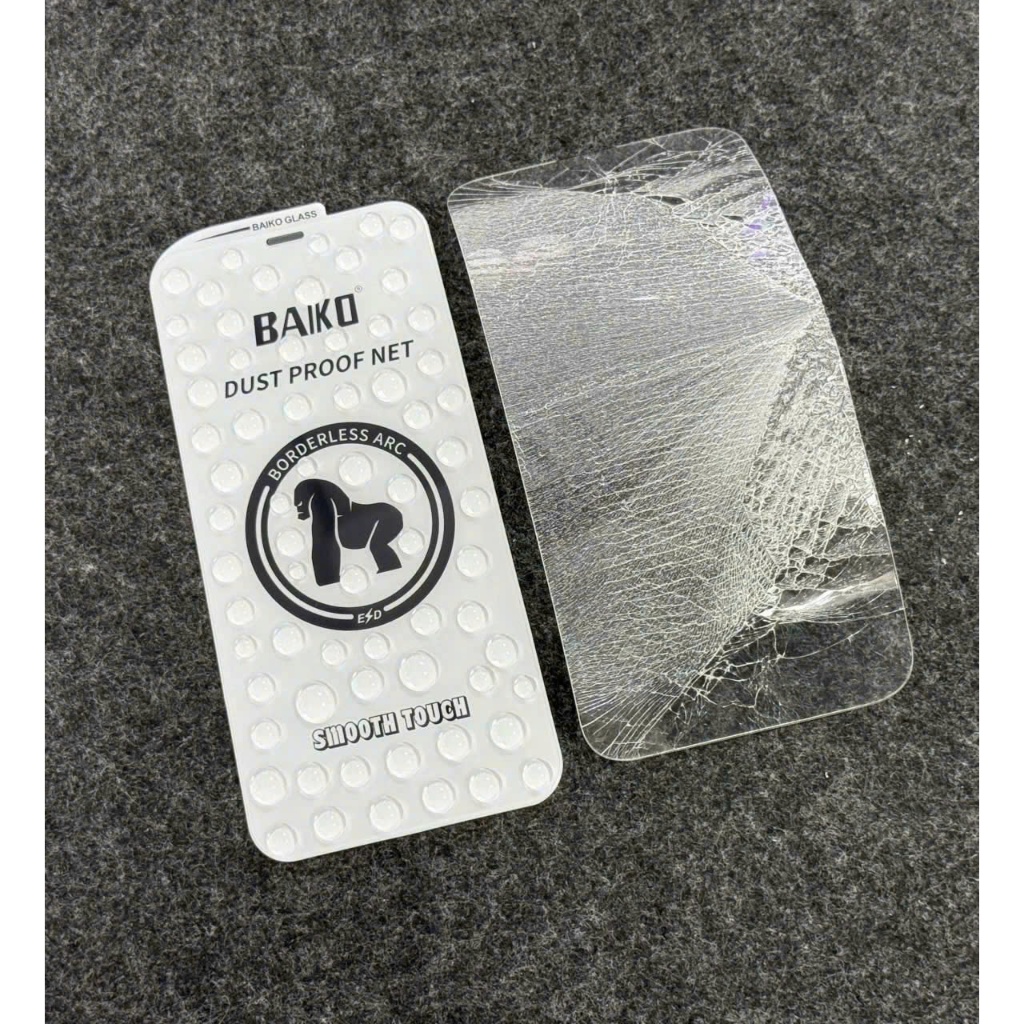 Kính Cường Lực Iphone Kingkong Baiko không viền trong suốt
