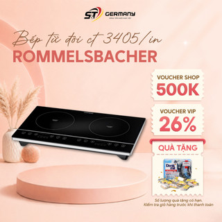 Bếp Từ Đôi Rommelsbacher CT 3405/IN Made In Germany Cao Cấp, Bếp Điện Từ Gia Đình Hiện Đại GermanySnT HCM 40006