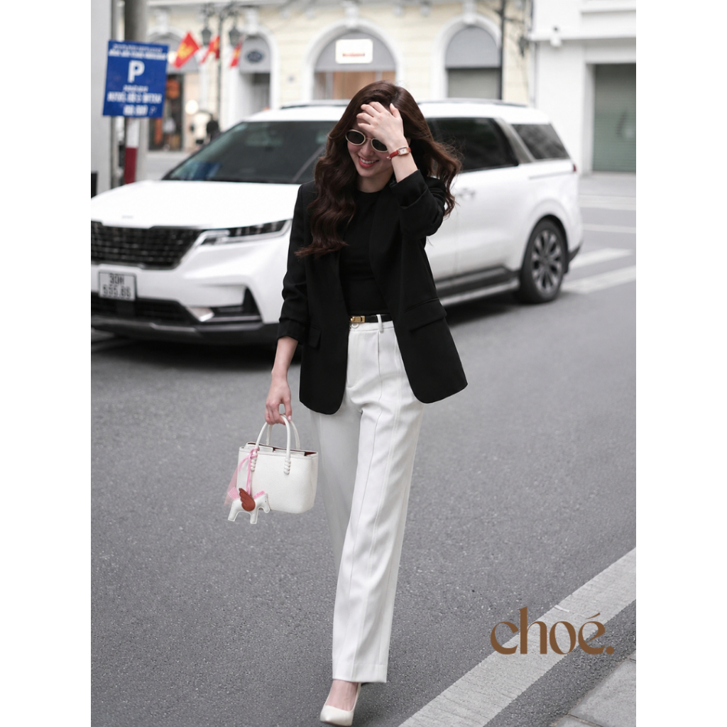 [VOUCHER 100K+TẶNG CHARM NGỰA] Túi Xách Nữ Công Sở CHOÉ Da PU Cao Cấp Hai Quai Form Cứng Thanh Lịch Đi Làm 1027