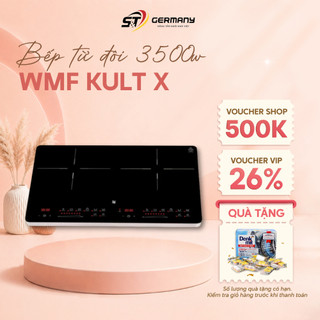 HCM Bếp Từ Đôi Wmf Kult X Công Suất Lớn 3500W, Bếp Từ Đôi Cao Cấp Hiện Đại,an toàn khi sử dụng GermanySnT 40002