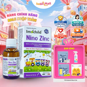 Kẽm Hữu Cơ Nhỏ Giọt Cho Bé Từ Sơ Sinh Imochild Nino ZinC Hỗ Trợ Tăng Đề Kháng