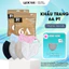 Khẩu trang 6A PT 4 lớp kháng khuẩn mẫu rộng che kín mặt