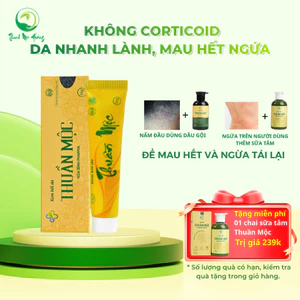 Kem Bôi Da Thuần Mộc - Bôi Mụn, Giảm Mẩn Ngứa, Rôm Sảy Tuýp 16g