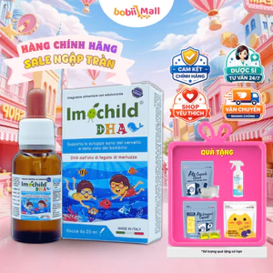 DHA Cá Tuyết Châu Âu IMOCHILD Bé Phát Triển Não Bộ, Tăng Cường Trí Nhớ, Bảo Vệ Thị Lực