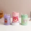 Bình nước nhựa lõi thủy tinh kèm ống hút 400ml hoạt hình Shinosuke Sanrio cute MUN STORE BNSHI26