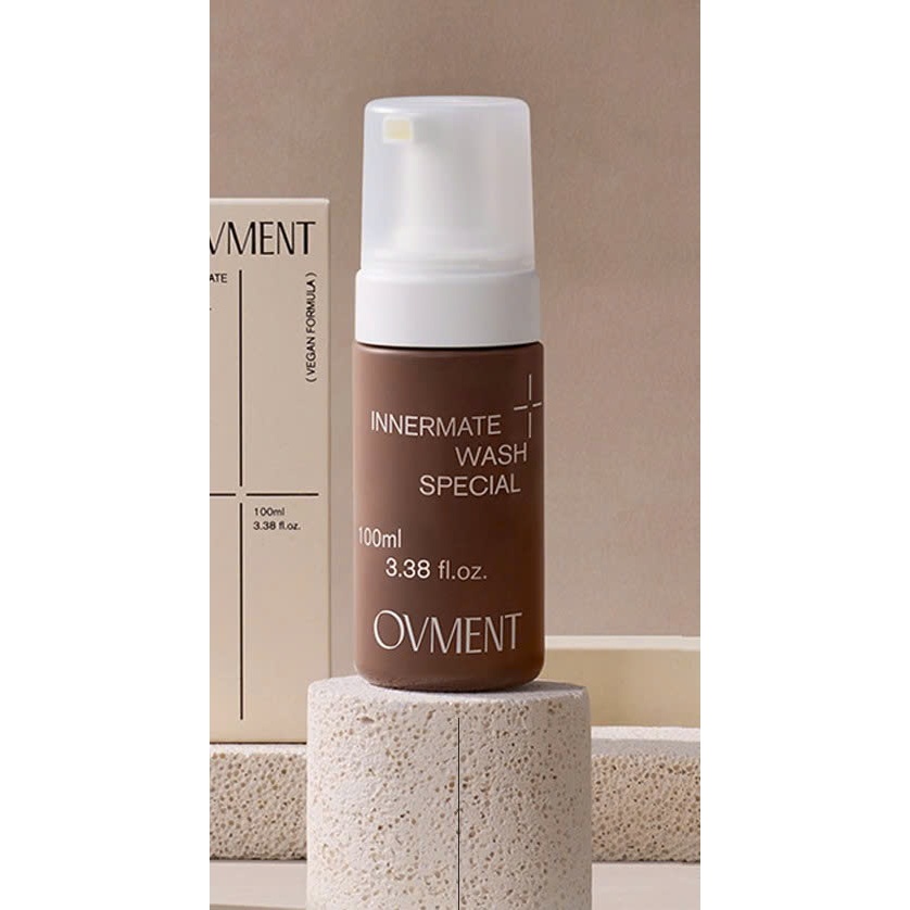 C26_ Dung Dịch Vệ Sinh Phụ Nữ Tạo Bọt Ovment Innermate Wash Special 100ml