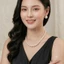 N625 dây chuyền áo dài , dây chuyền áo tấc, dây chuyền váy cưới 1 sợi ngọc trai nhân tạo sang trọng