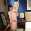 Gối Ôm Ice Silk Băng Lạnh 130cm Hình Bơ Dâu Cute - Gối Ôm Ngủ Kẹp Chân Siêu Mềm Mát, Ruột Bông Cao Cấp