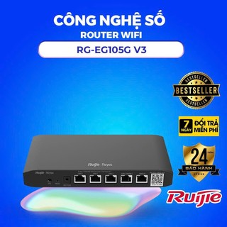 Smart Gateway RUIJIE Reeye RG-EG105G-V3 - BẢO HÀNH CHÍNH HÃNG 2 NĂM