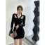 ĐẦM THUN BODY KHOÉT VAI ĐEN, ĐẦM NỮ CÁ TÍNH ĐI TIỆC ĐI CHƠI | MEOINDAHOUSE
