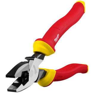 Kìm Cắt, Kìm Răng Lineman 9" MILWAUKEE 48-22-2209 - Cách Điện 1000V An Toàn Khi Sử Dụng - Chính Hãng