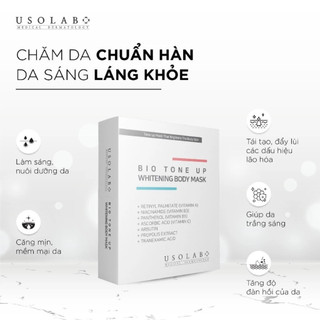 (Hàng Công Ty) Ủ Trắng Body USOLAB Bio Tone Up Whitening Body Mask Làm Trắng Da Toàn Thân 20g