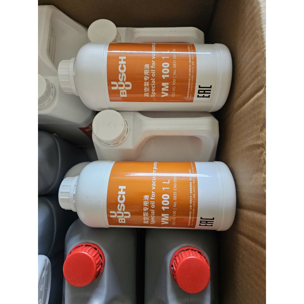 Dầu Chân Không Busch VM 100 - Chai 1 Lít - Dầu Khoáng ISO VG 100 - Xuất Xứ Busch Trung Quốc