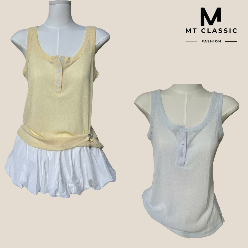 Áo ba lỗ, áo thun mùa hè form rộng chất cotton xước, thun giấy mềm mát - Mt classic