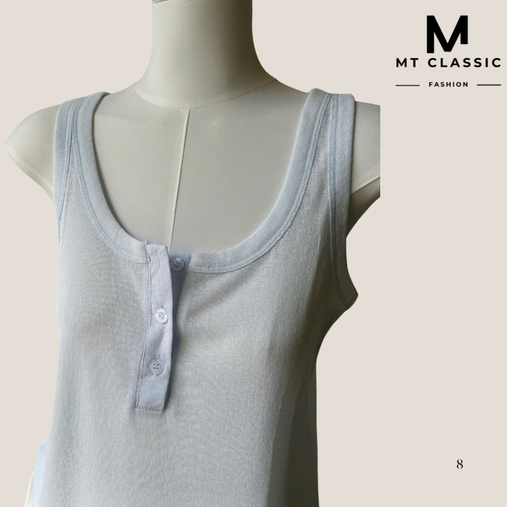 Áo ba lỗ, áo thun mùa hè form rộng chất cotton xước, thun giấy mềm mát - Mt classic