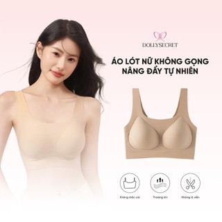 Áo Không Gọng Nâng Đẩy Tự Nhiên DOLLY SECRET Áo Ngực Tàng Hình Nâng Ngực Thoáng Khí A59