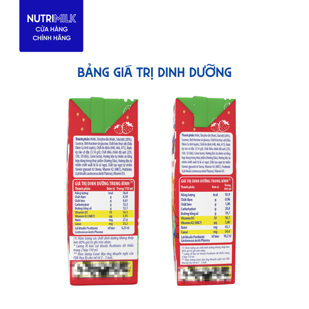 Thùng 48 Hộp Sữa Trái Cây SMARTA GROW OPTI Nutricare 110ML Giúp Bé Phát Triển Chiều Cao Xương Chắc Khoẻ Cho Bé Từ 2 Tuổi