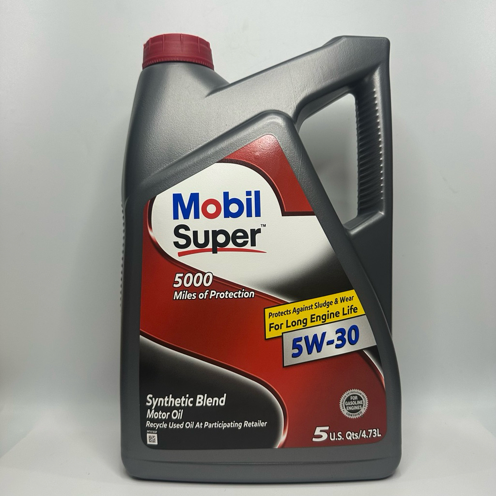 Dầu Nhớt Ô Tô Mobil Super 5000 5W30 946ML/4,73L Nhập Khẩu Mỹ - Chính Hãng