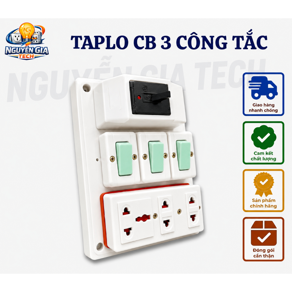 🧨 GIÁ SỈ 🧨TAPLO CB KÈM CÔNG TẮC