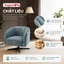 Ghế sofa xoay Jocelyn (Thegioisofa) ghế thư giãn cho phòng khách, phòng ngủ chất liệu nỉ nhung mềm